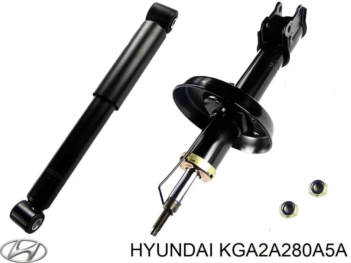 KGA2A280A5A Hyundai/Kia caperuza protectora/fuelle, amortiguador trasero