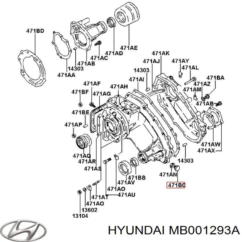  Tapon de bloqueo de eje trasero/delantero para Mitsubishi Space Gear PA, B, DV, W