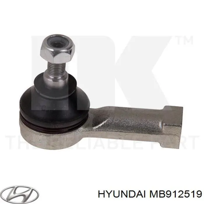 MB912519 Hyundai/Kia rótula barra de acoplamiento exterior