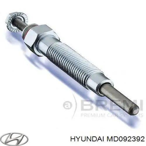 MD092392 Hyundai/Kia bujía de incandescencia