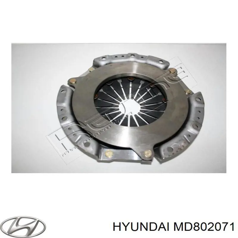 MD802071 Hyundai/Kia plato de presión del embrague