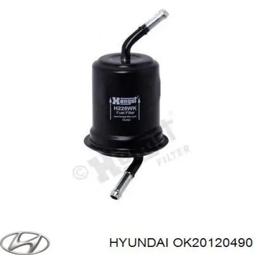 OK20120490 Hyundai/Kia filtro combustible