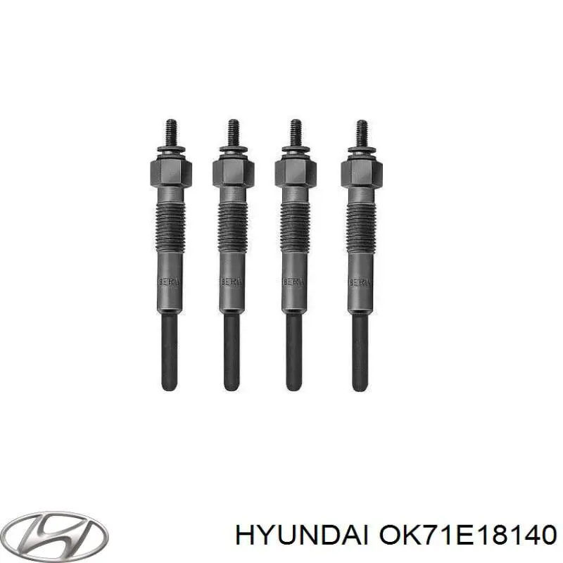 OK71E18140 Hyundai/Kia bujía de incandescencia