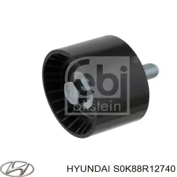 S0K88R12740 Hyundai/Kia rodillo intermedio de correa dentada