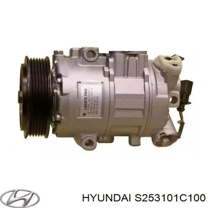 S253101C100 Hyundai/Kia radiador refrigeración del motor