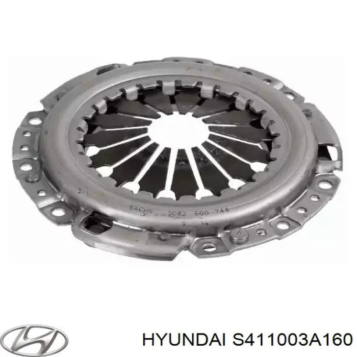 S411003A160 Hyundai/Kia disco de embrague