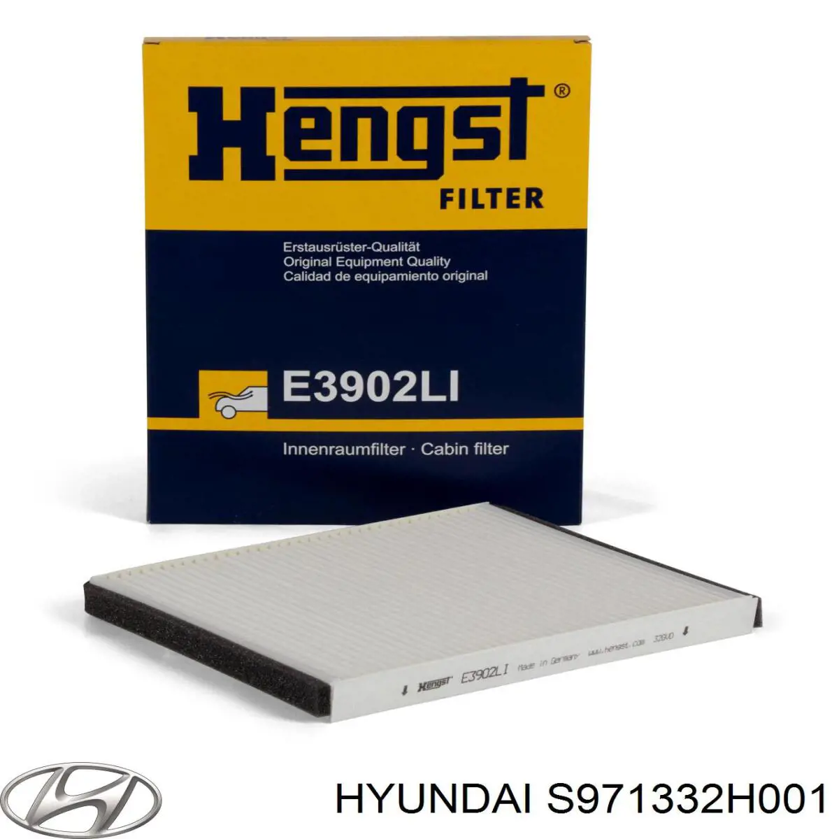 S971332H001 Hyundai/Kia filtro de habitáculo