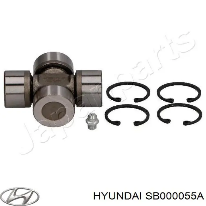 SB000055A Hyundai/Kia cruceta de árbol de cardán delantero