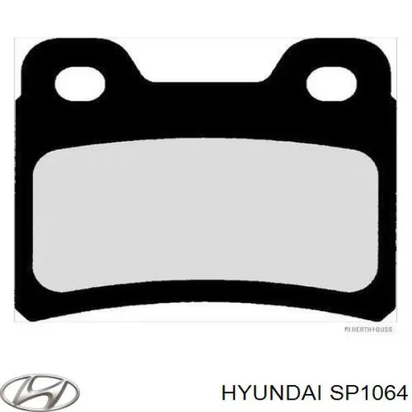 SP1064 Hyundai/Kia pastillas de freno traseras