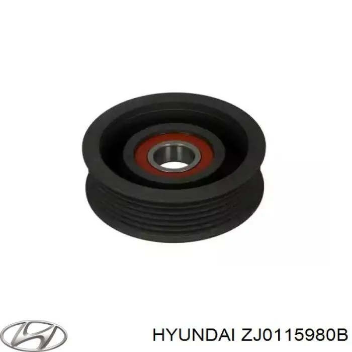 ZJ0115980B Hyundai/Kia tensor de correa, correa poli v