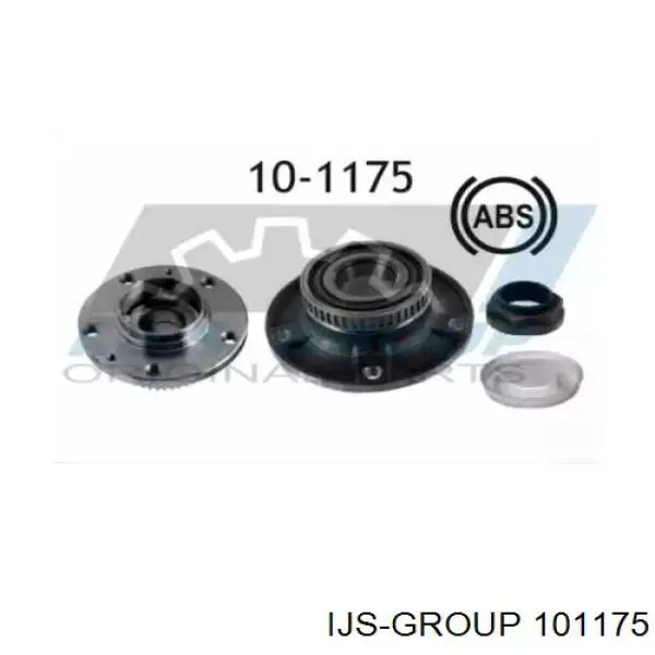 10-1175 IJS Group cubo de rueda delantero