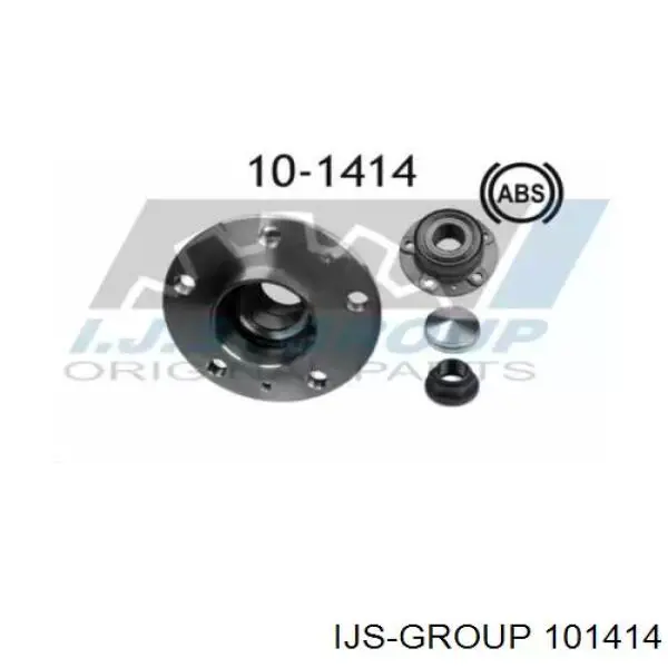 101414 IJS Group cubo de rueda trasero