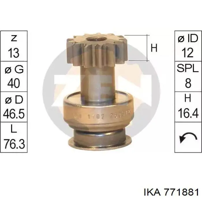 1810A083 Mitsubishi soporte, escobillas de carbón, motor de arranque