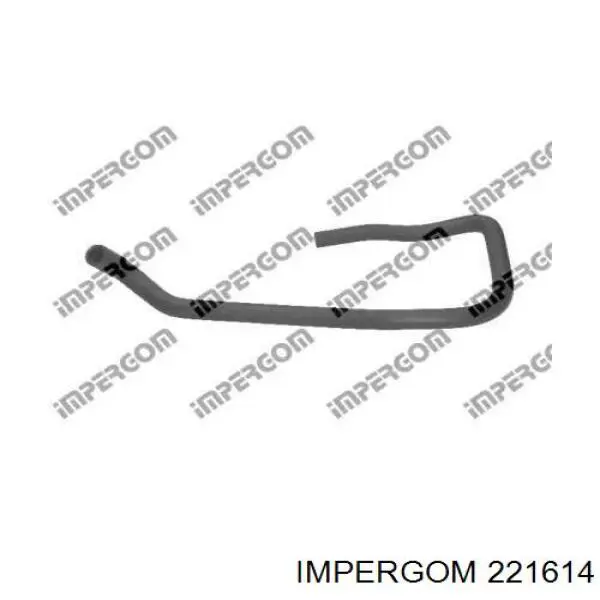 221614 Impergom tubería de radiador, tuberia flexible calefacción, inferior