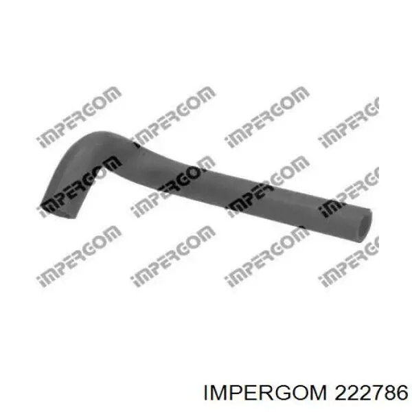  Tubería de radiador, tuberia flexible calefacción, inferior para Opel Corsa 73, 78, 79