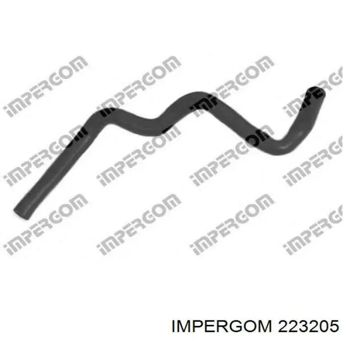  Tubería de radiador arriba para Renault Megane JA0