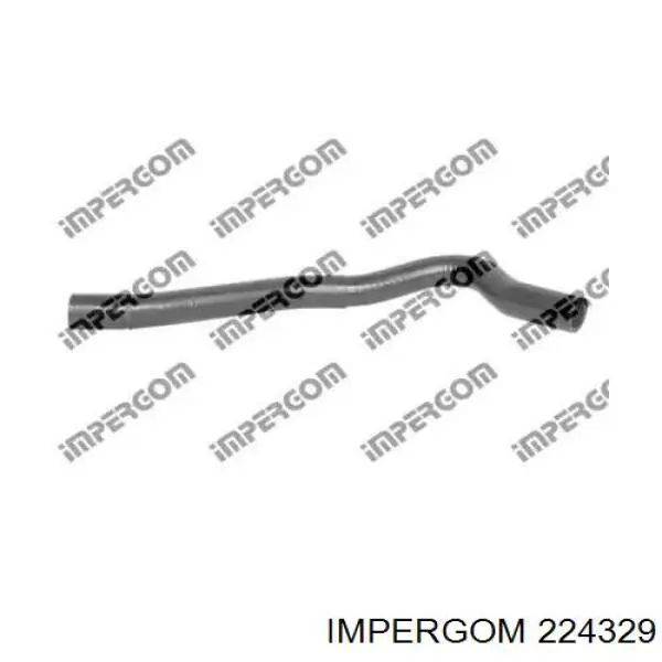  Tubería de radiador, tuberia flexible calefacción, inferior para Opel Astra F69