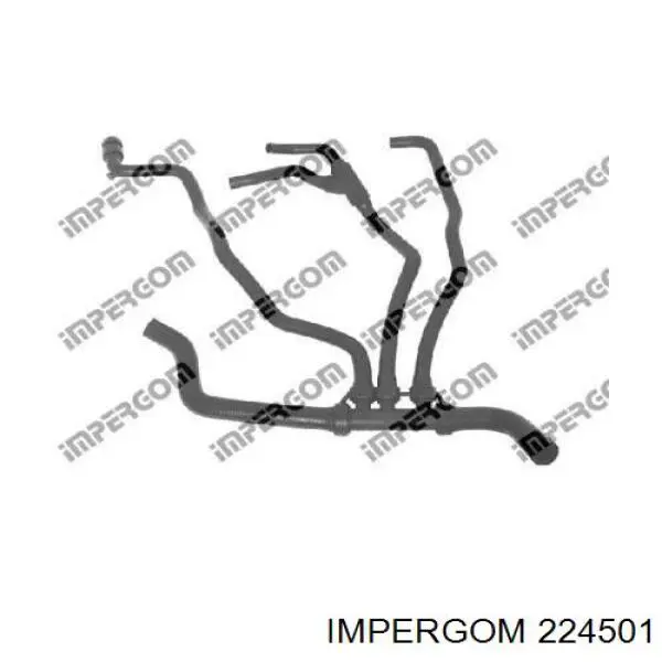  Manguera refrigerante para radiador inferiora para Renault Laguna 2 