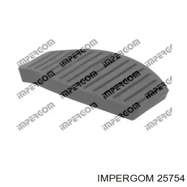  Revestimiento del pedal, pedal de embrague para Fiat Linea 323