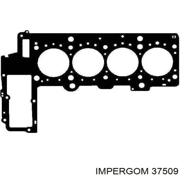 37509 Impergom almohadilla de tope, suspensión trasera