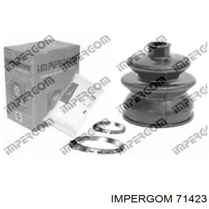 71423 Impergom fuelle, árbol de transmisión delantero exterior