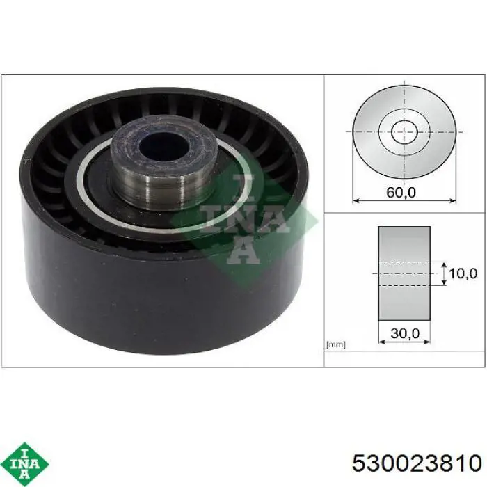 530 0238 10 INA kit correa de distribución