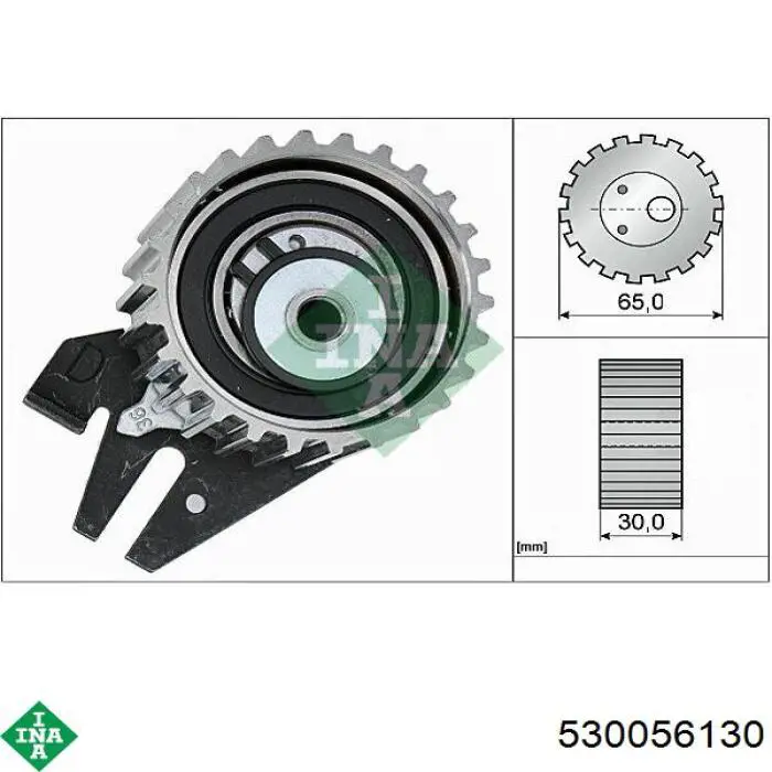 530 0561 30 INA kit correa de distribución