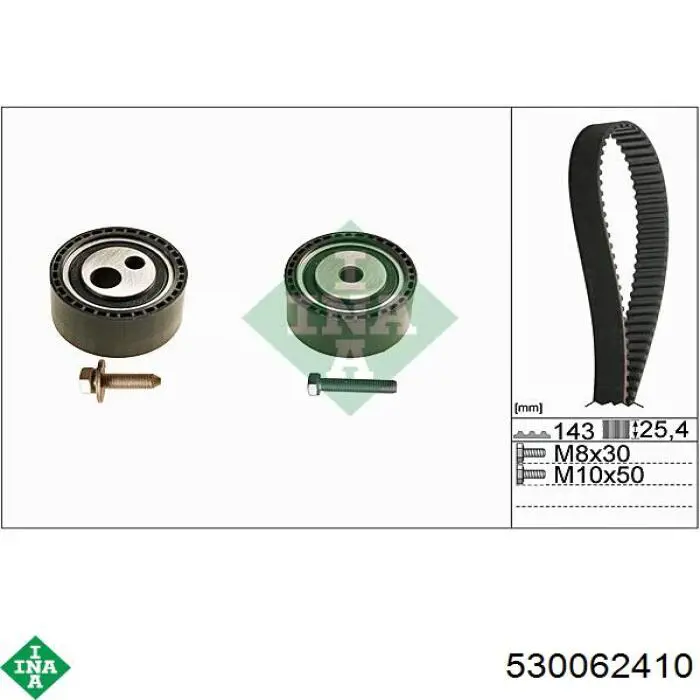 530 0624 10 INA kit correa de distribución