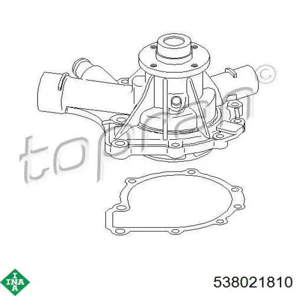 538 0218 10 INA bomba de agua