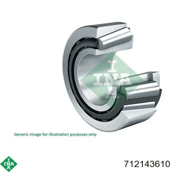 712 1436 10 INA cojinete del eje de salida de la caja de engranaje