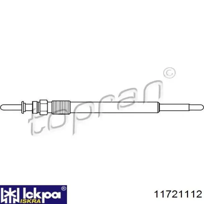 11721112 Iskra bujía de incandescencia