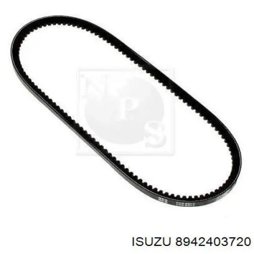 8942403720 Isuzu correa trapezoidal