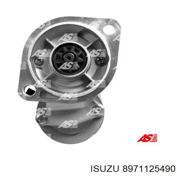 8971125490 Isuzu motor de arranque