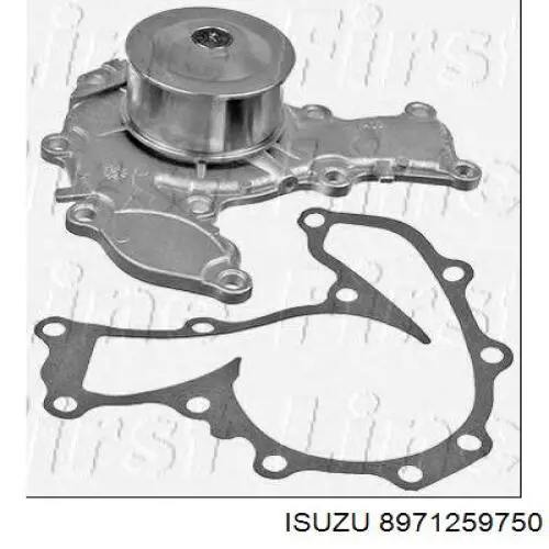 8971259750 Isuzu bomba de agua