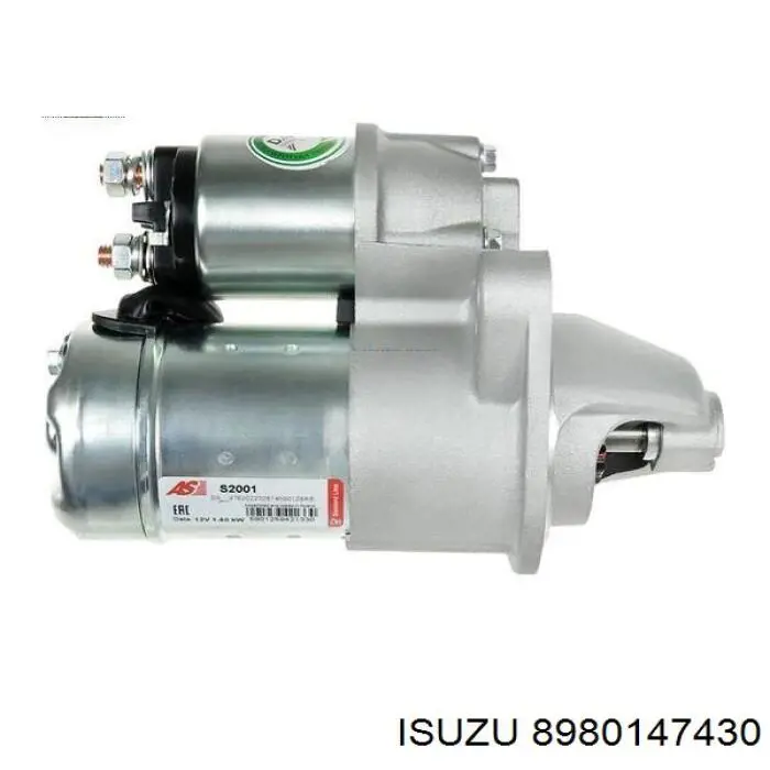 8980147430 Isuzu motor de arranque