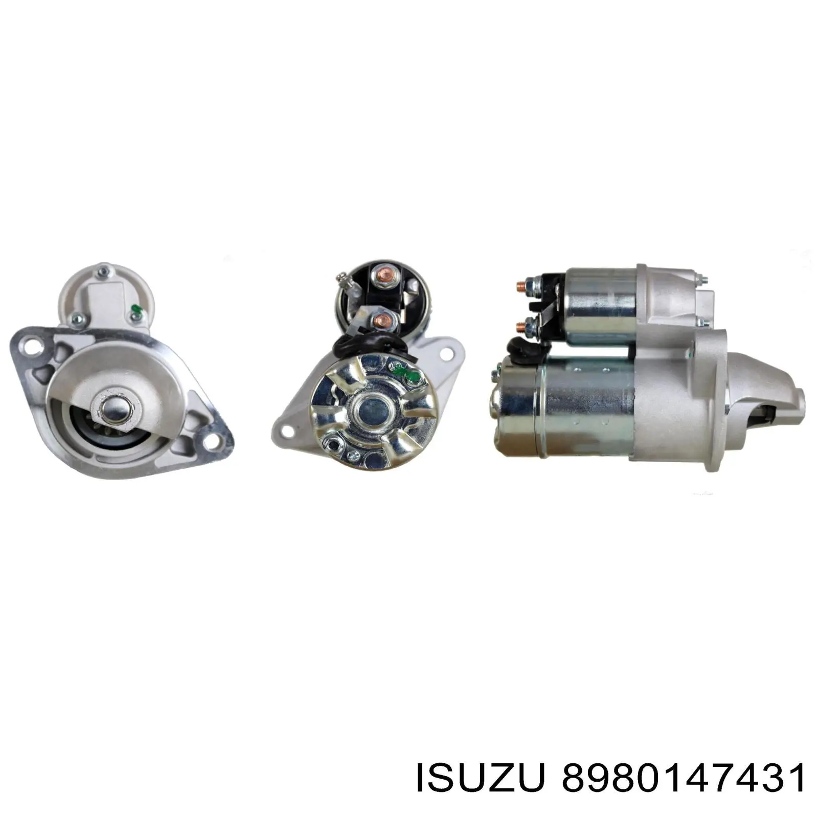 8980147431 Isuzu motor de arranque