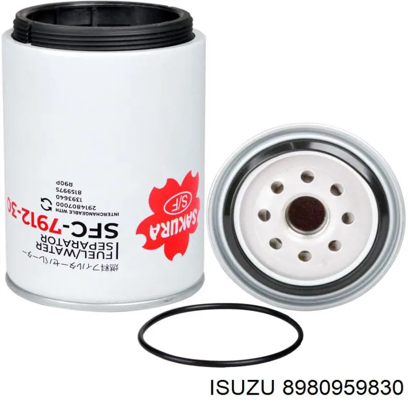 8980959830 Isuzu filtro combustible