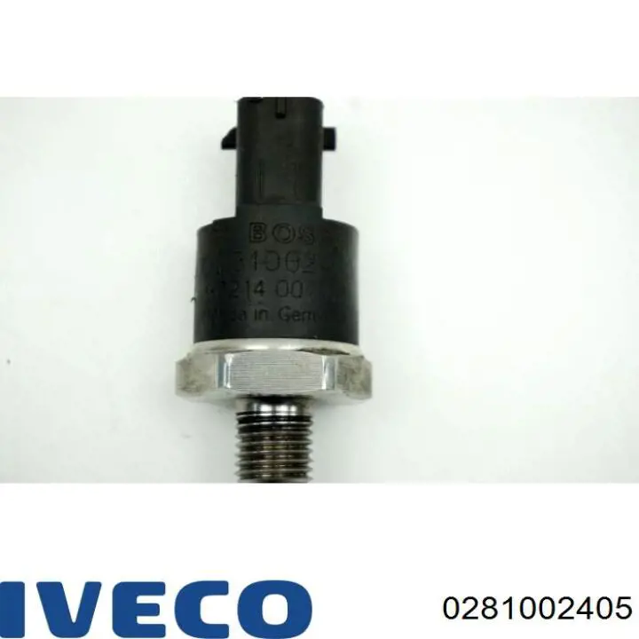 0281002405 Iveco sensor de presión de combustible