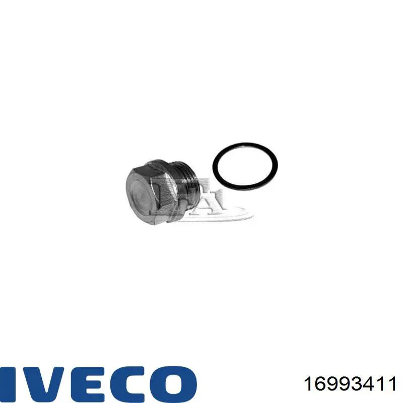 16993411 Iveco tapón roscado, colector de aceite