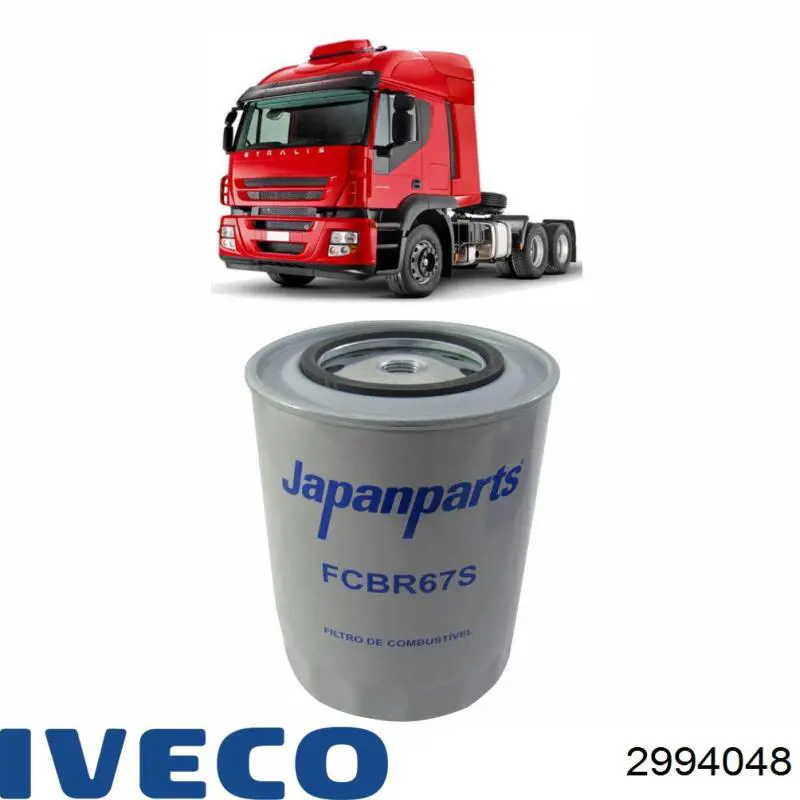 2994048 Iveco filtro combustible