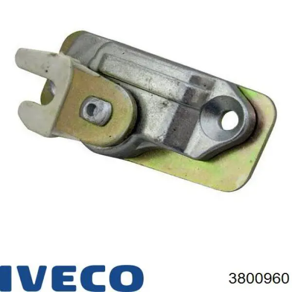 3800960 Iveco cerradura de puerta de batientes, trasera derecha superior