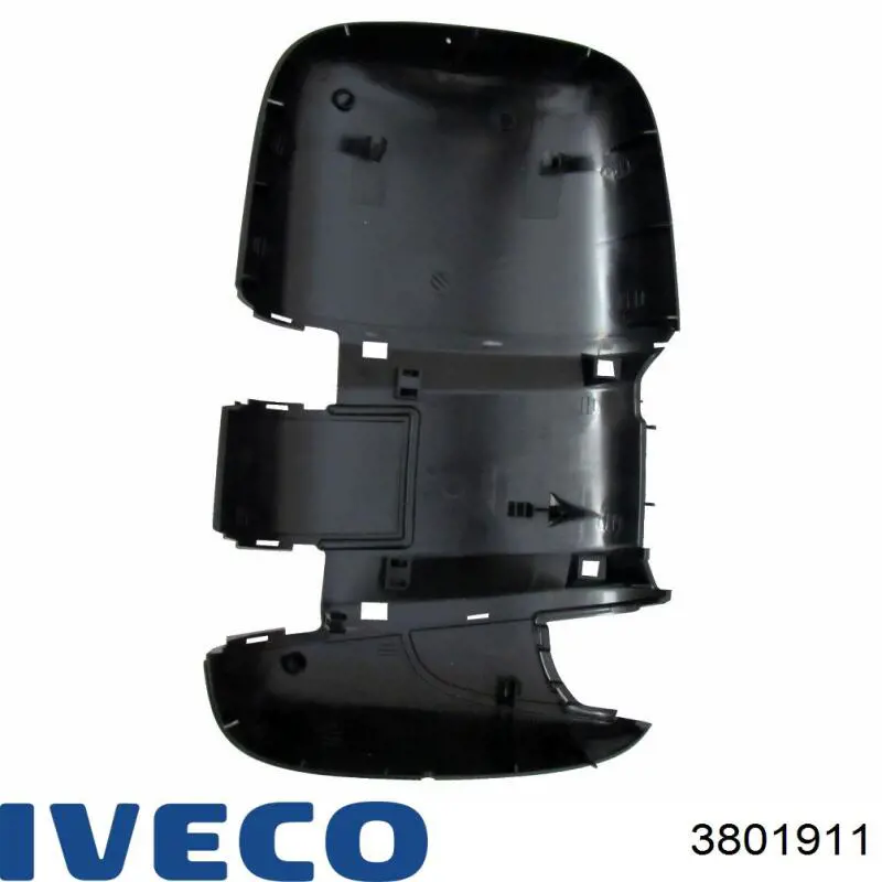  Superposicion(Cubierta) De Espejo Retrovisor Derecho para Iveco Daily 4 