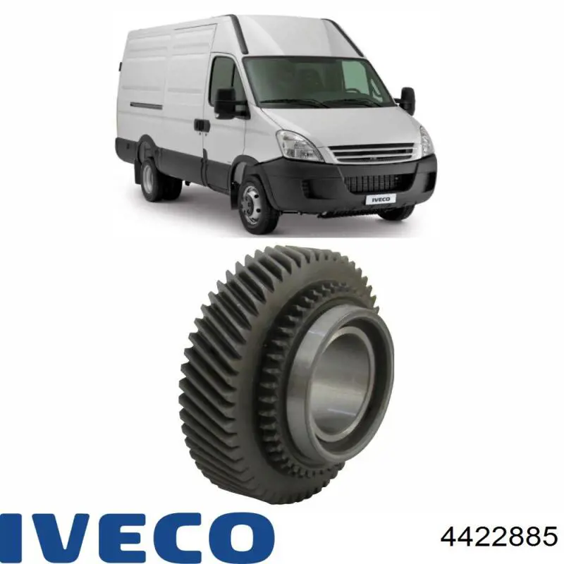 4422885 Iveco soporte, silenciador