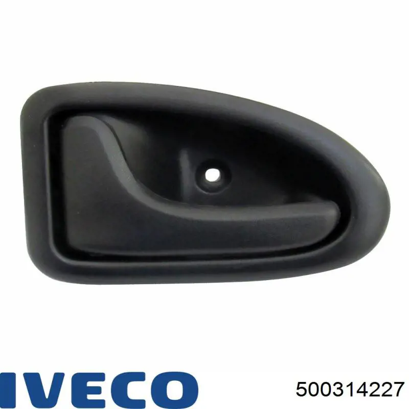 500314227 Iveco manecilla de puerta, equipamiento habitáculo, derecha delantera/trasera