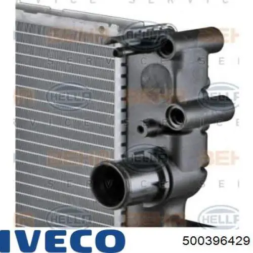 500396429 Iveco radiador refrigeración del motor