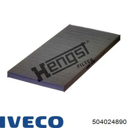 504024890 Iveco filtro de habitáculo