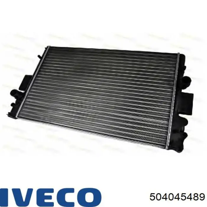 504045489 Iveco radiador refrigeración del motor