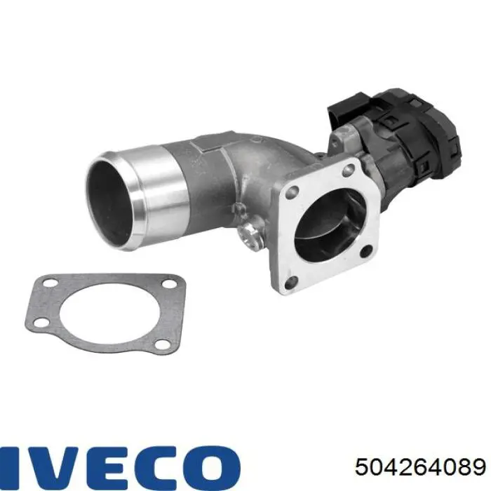 504264089 Iveco cuerpo de mariposa completo