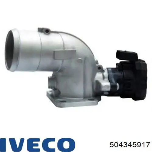 504345917 Iveco cuerpo de mariposa completo