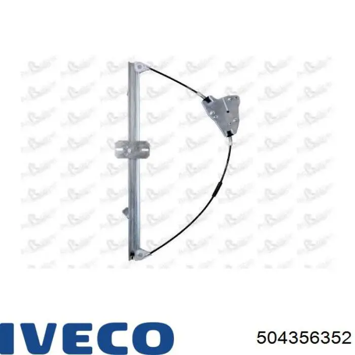 504356352 Iveco mecanismo de elevalunas, puerta delantera izquierda